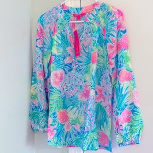NWT Lilly Pulitzer Elsa Swizzle Top- size small